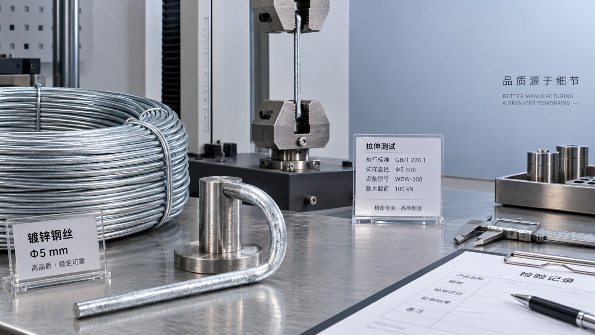 5mm Galvanized Wire for Fabrication: Specifying Tensile Strength and Coating
