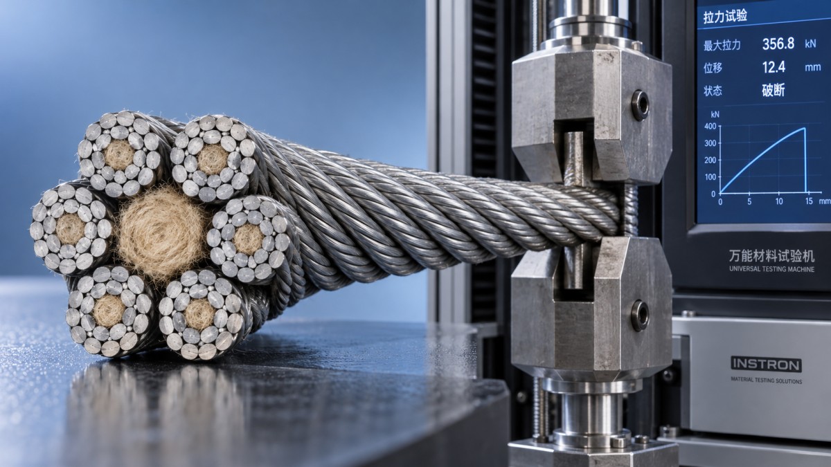 6x12 FC Wire Rope: Understanding Fiber Content and Breaking-Force Ratings