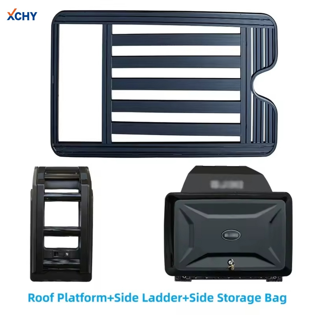 Chinese supplier of automotive off-road kits, rooftop platforms, ladders, storage bags, and heavy-duty off-road accessories.