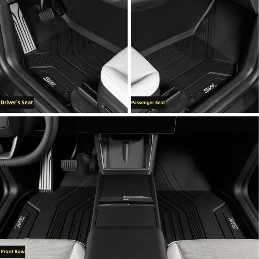 Wholesale car floor mats, high-grade TPE car floor mats, waterproof and wear-resistant, customizable complete sets of car floor mats available.