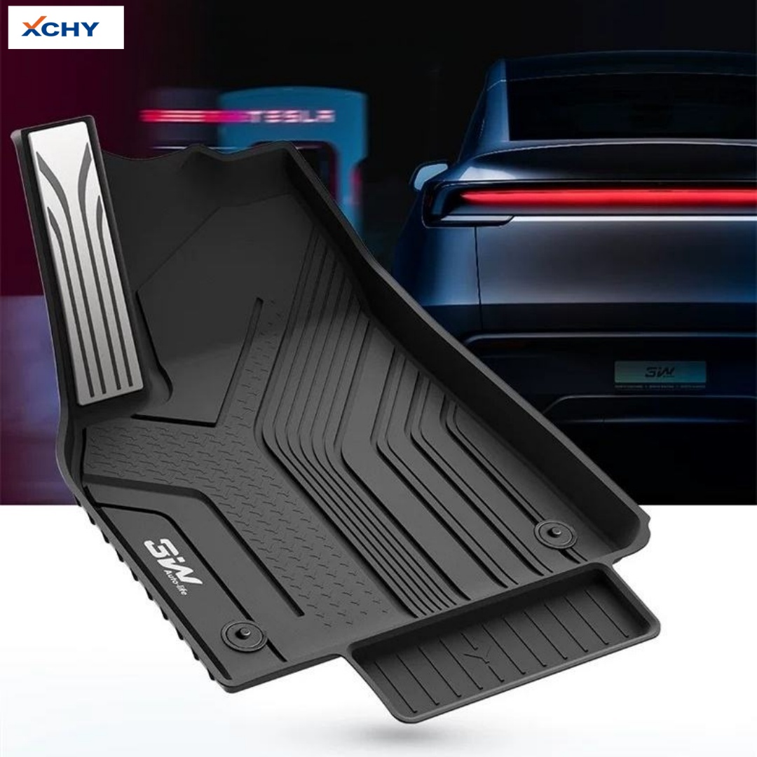 3W Custom Fit 3D TPE Waterproof Car Floor Mats Set (4 pieces, 2.5mm thick) - Protects Car Interior 3W Custom Fit 3D TPE Waterproof Car Floor Mats Set (4 pieces, 2.5mm thick) - Protects Car Interior