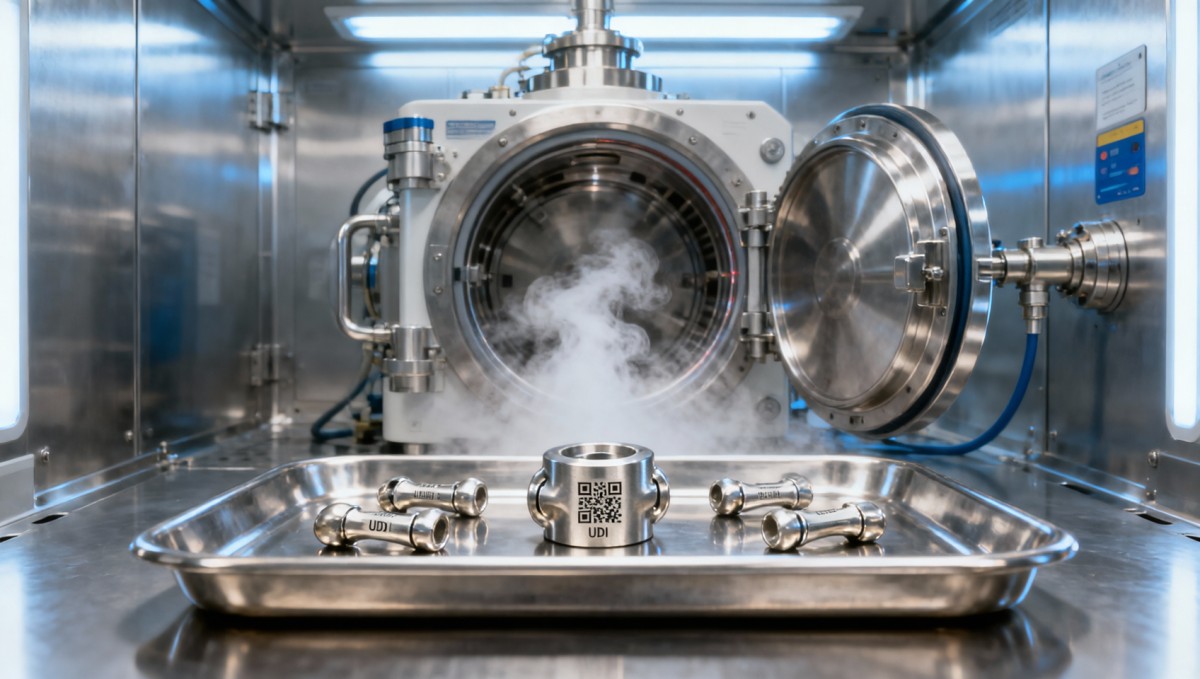 How sterilization systems impact long-term data integrity in implant traceability
