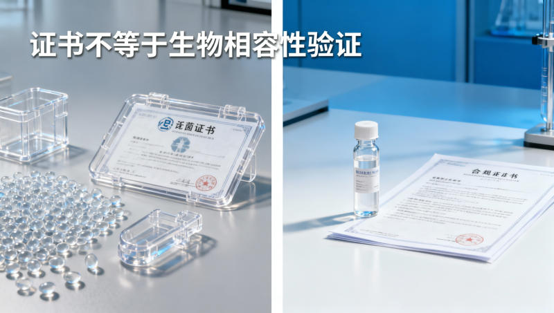 Medical grade plastic certificates do not always prove biocompatibility Medical grade plastic certificates do not always prove biocompatibility