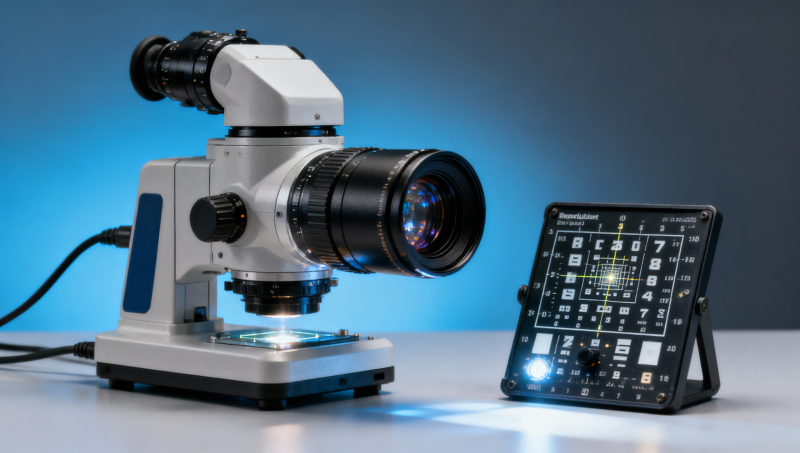Endoscope image resolution benchmark versus low light performance Endoscope image resolution benchmark versus low light performance