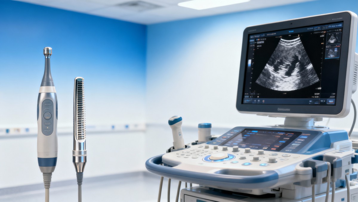 Choosing an ultrasound transducer frequency range for mixed cases Choosing an ultrasound transducer frequency range for mixed cases
