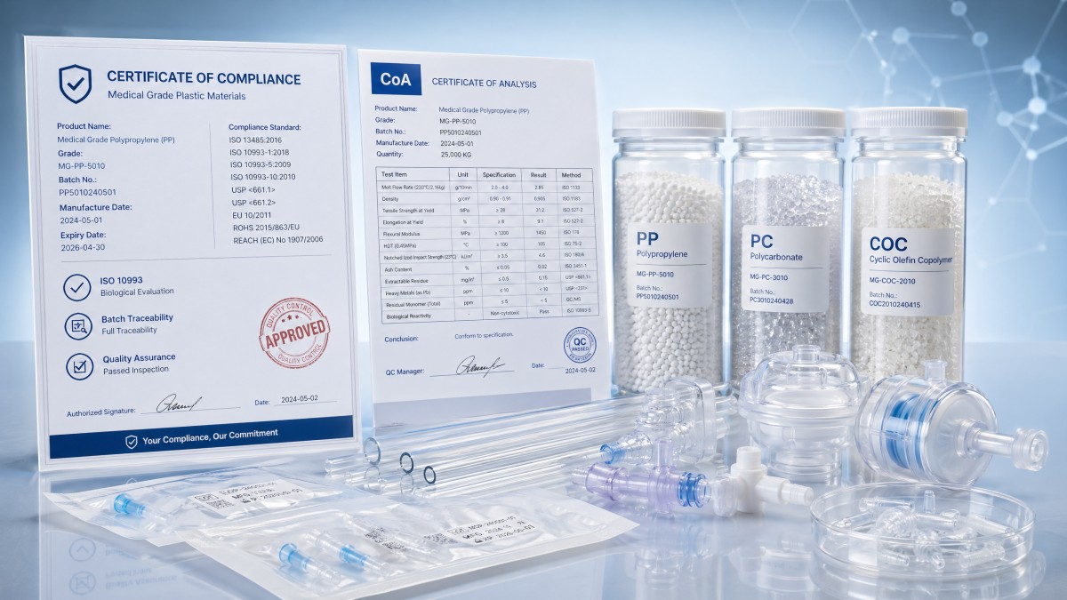 Medical Grade Plastic Certificates: Which Documents Matter Most Medical Grade Plastic Certificates: Which Documents Matter Most