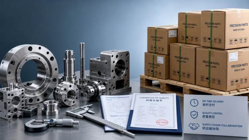 Why machinery parts exporters vary so much in lead time