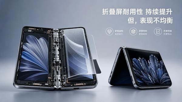 Foldable screen durability is improving, but not evenly