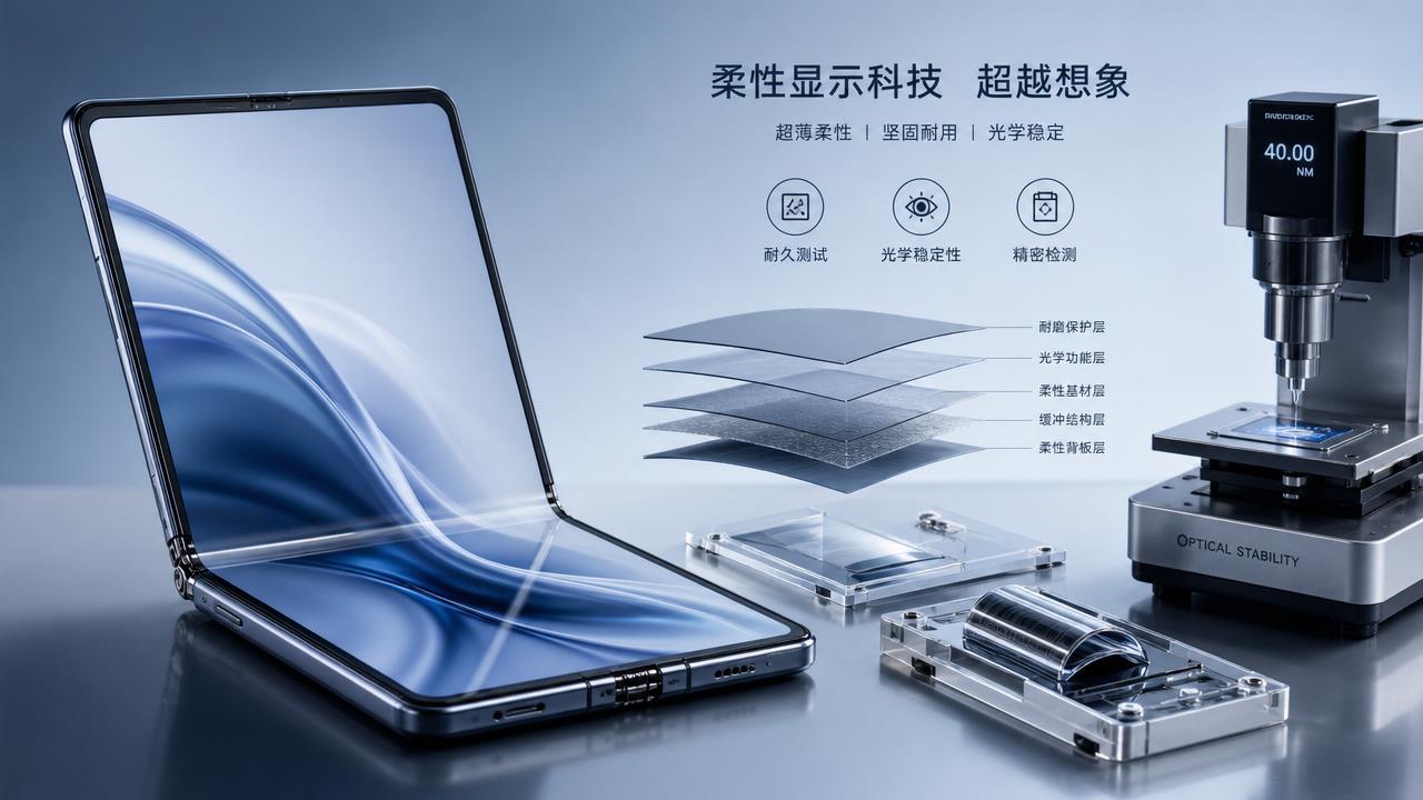 Flexible display limits still facing foldable screen technology