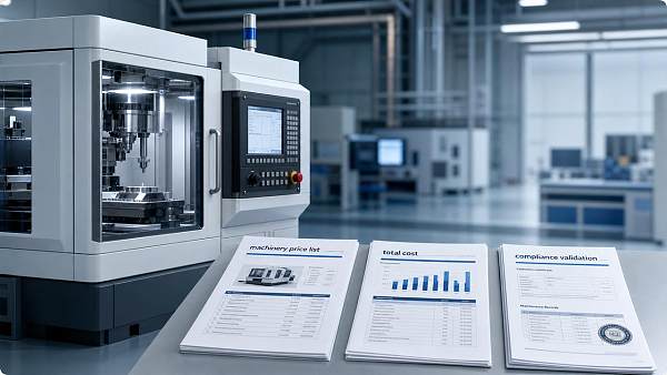 What a machinery price list may hide about total cost