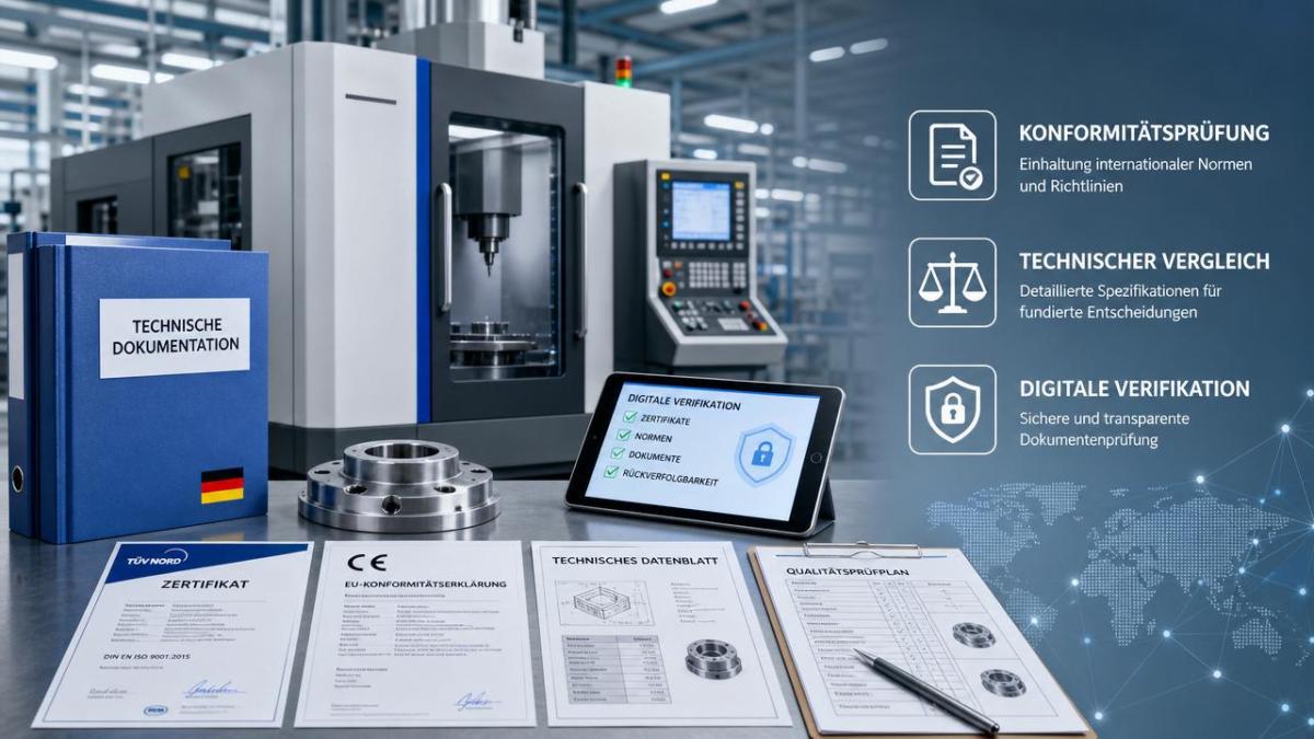 How to compare an industrial equipment supplier in Germany