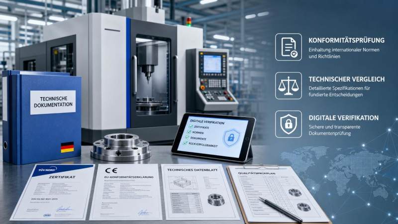 How to compare an industrial equipment supplier in Germany