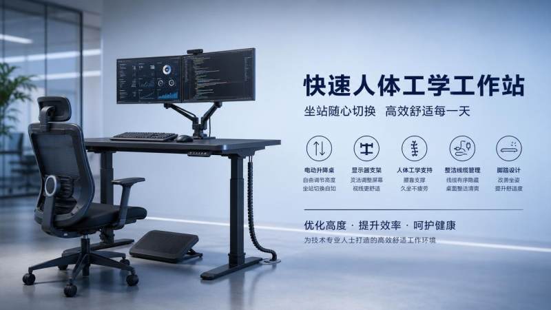 Can quick ergonomic setups improve daily work comfort?