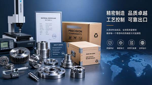 How to judge a reliable machinery parts exporter
