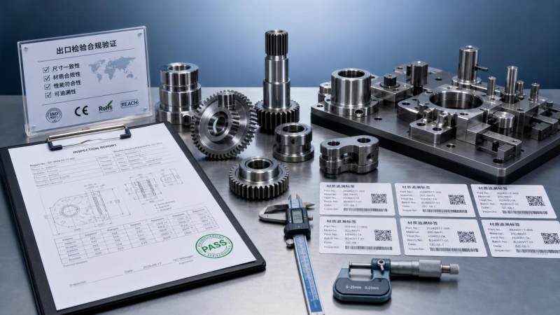 How to compare machinery parts exporters without risk