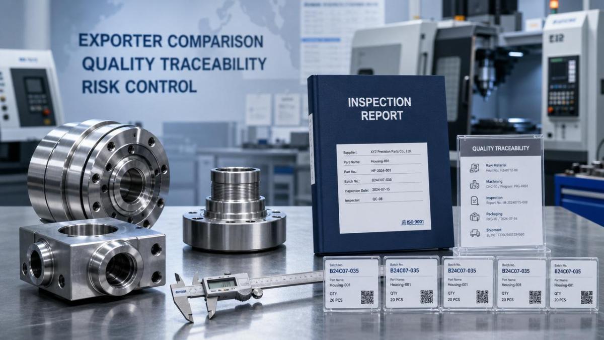 How to compare machinery parts exporters without risk How to compare machinery parts exporters without risk