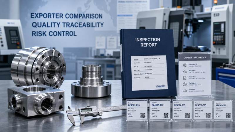 How to compare machinery parts exporters without risk How to compare machinery parts exporters without risk