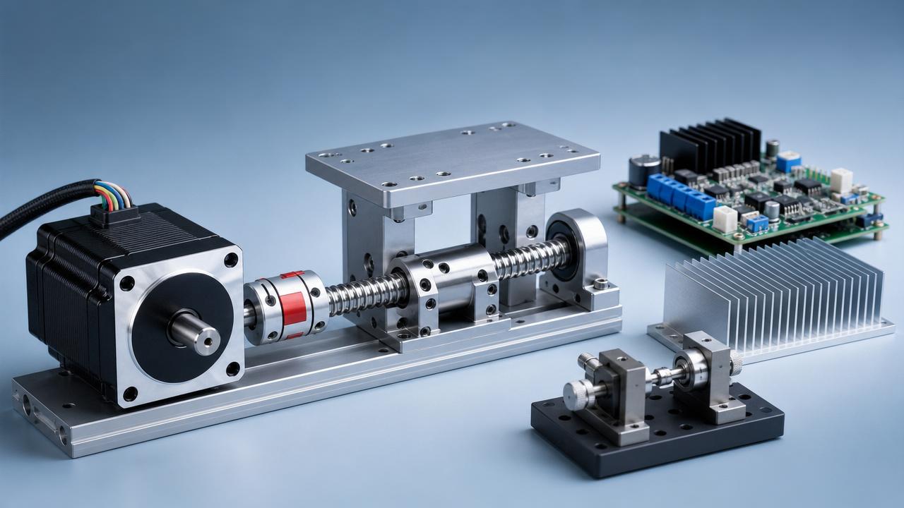 Stepper Motors Selection Guide: Torque, Step Angle, Drivers, and Load Fit