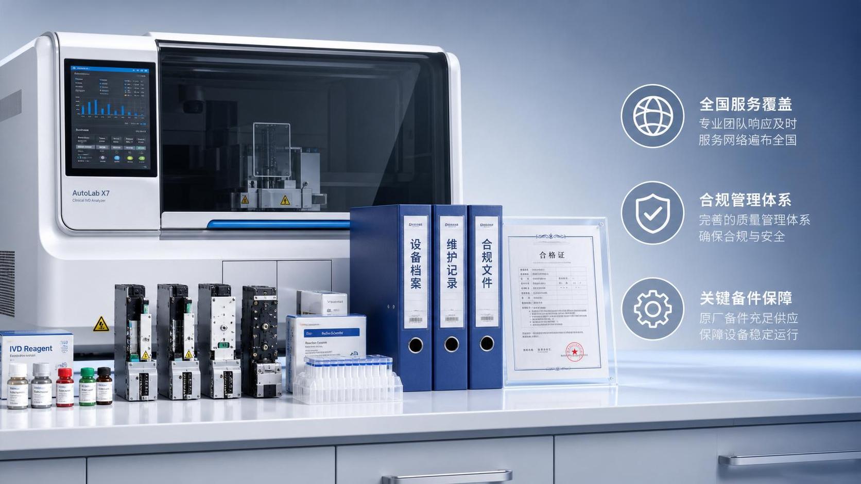 How to Evaluate an IVD Analyzer Distributor: Service Coverage, Compliance, and Spare Parts