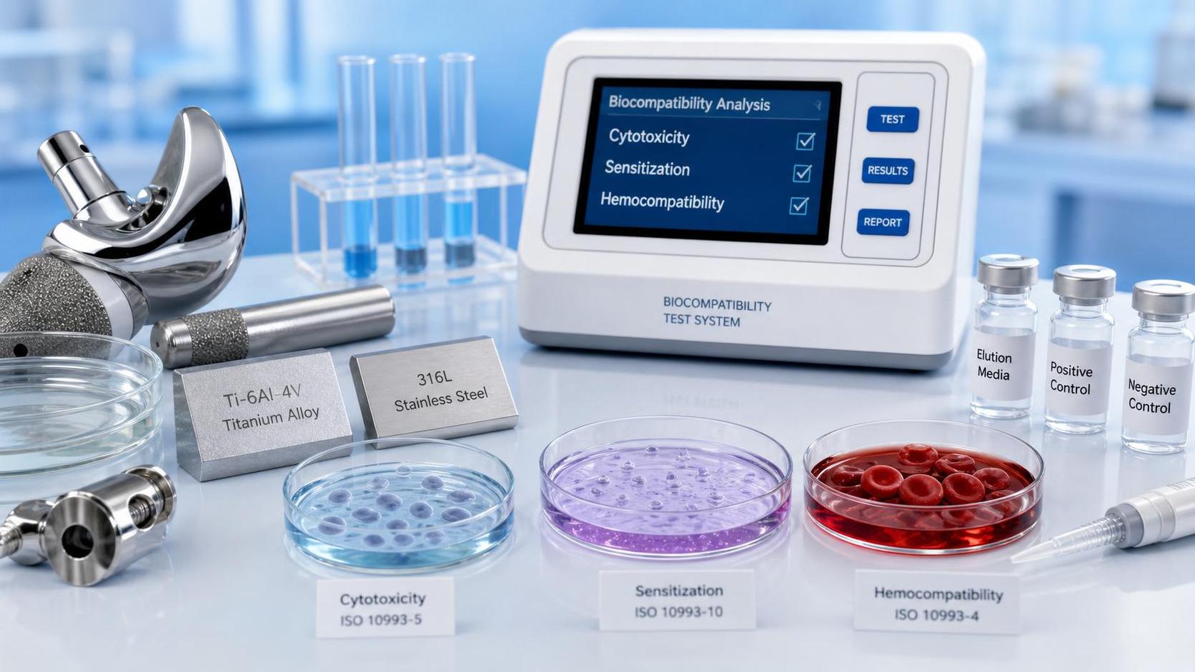 ISO 10993 Metal Biocompatibility Testing: Which Endpoints Matter for Device Materials?