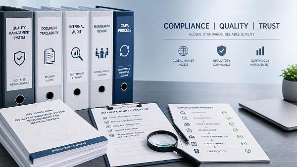 ISO 13485 Audit Stages Explained: What to Prepare From Gap Assessment to Certification