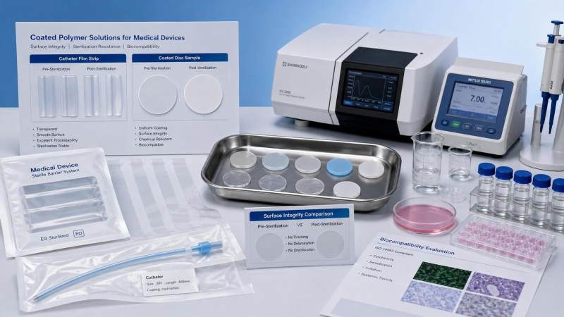 How to Evaluate Coated Polymer Biocompatibility for Device Contact and Sterilization Conditions