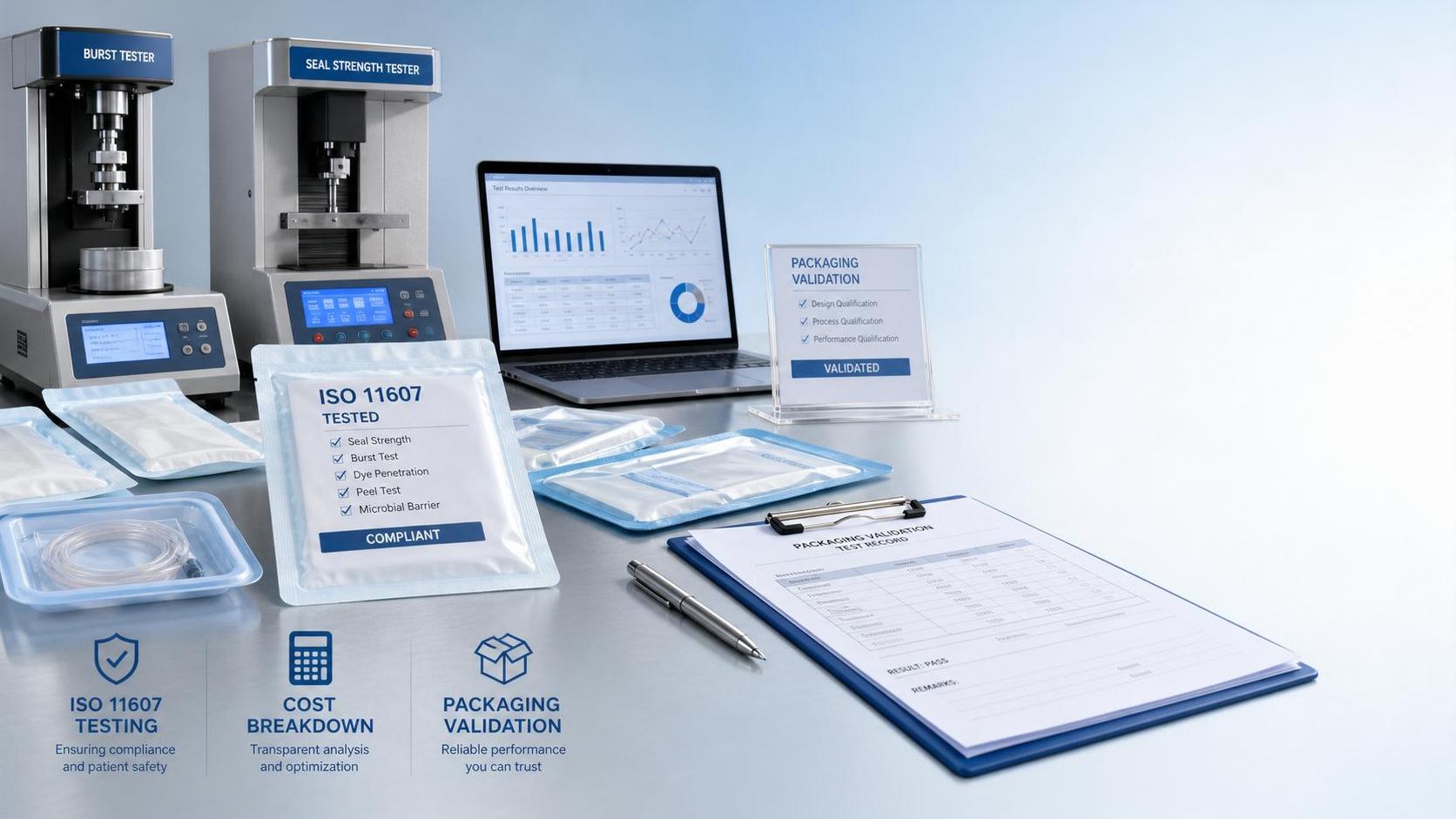 ISO 11607 Testing Cost Breakdown: What Drives Pricing for Medical Packaging Validation?