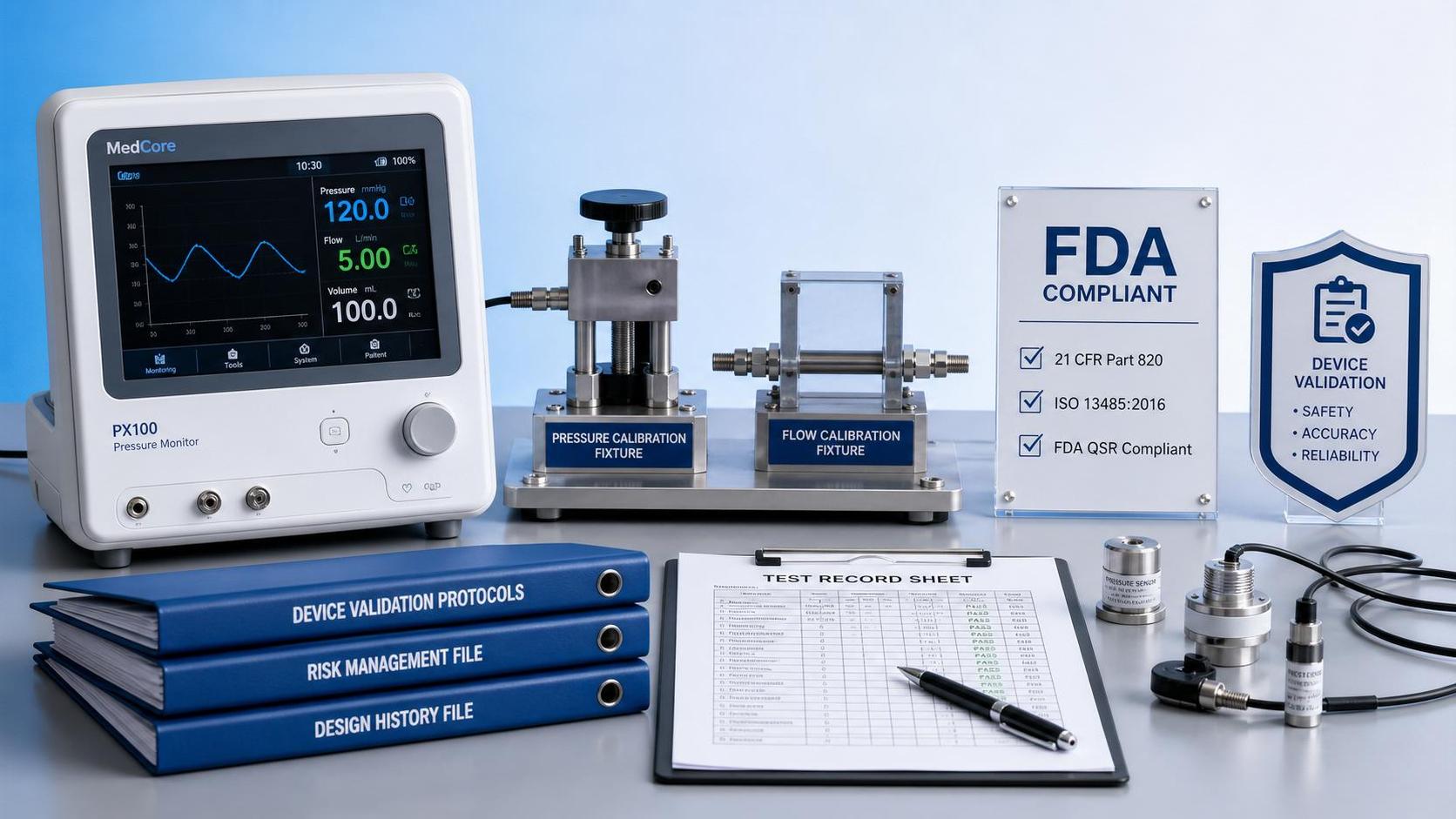Medical Equipment Validation for FDA Compliance: Key Documents and Test Steps