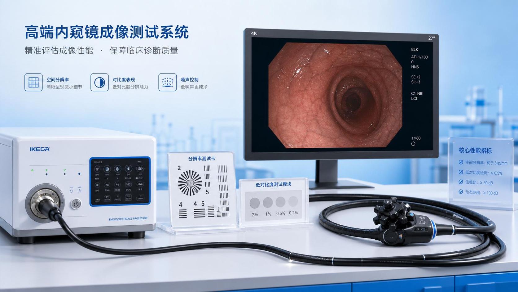 Endoscopy Image Resolution Testing: Which Metrics Matter for Clinical Image Quality?