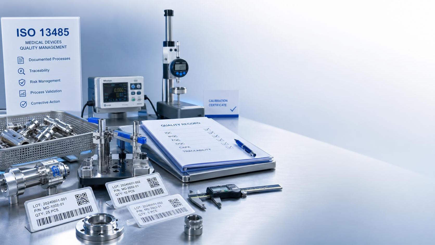 Medical Device Quality Management for Suppliers: Key ISO 13485 Requirements