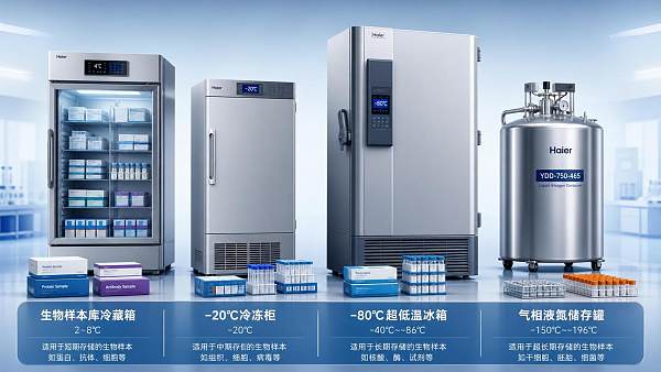 How to Choose Laboratory Cold Storage for Biobanks by Sample Type and Temperature Range