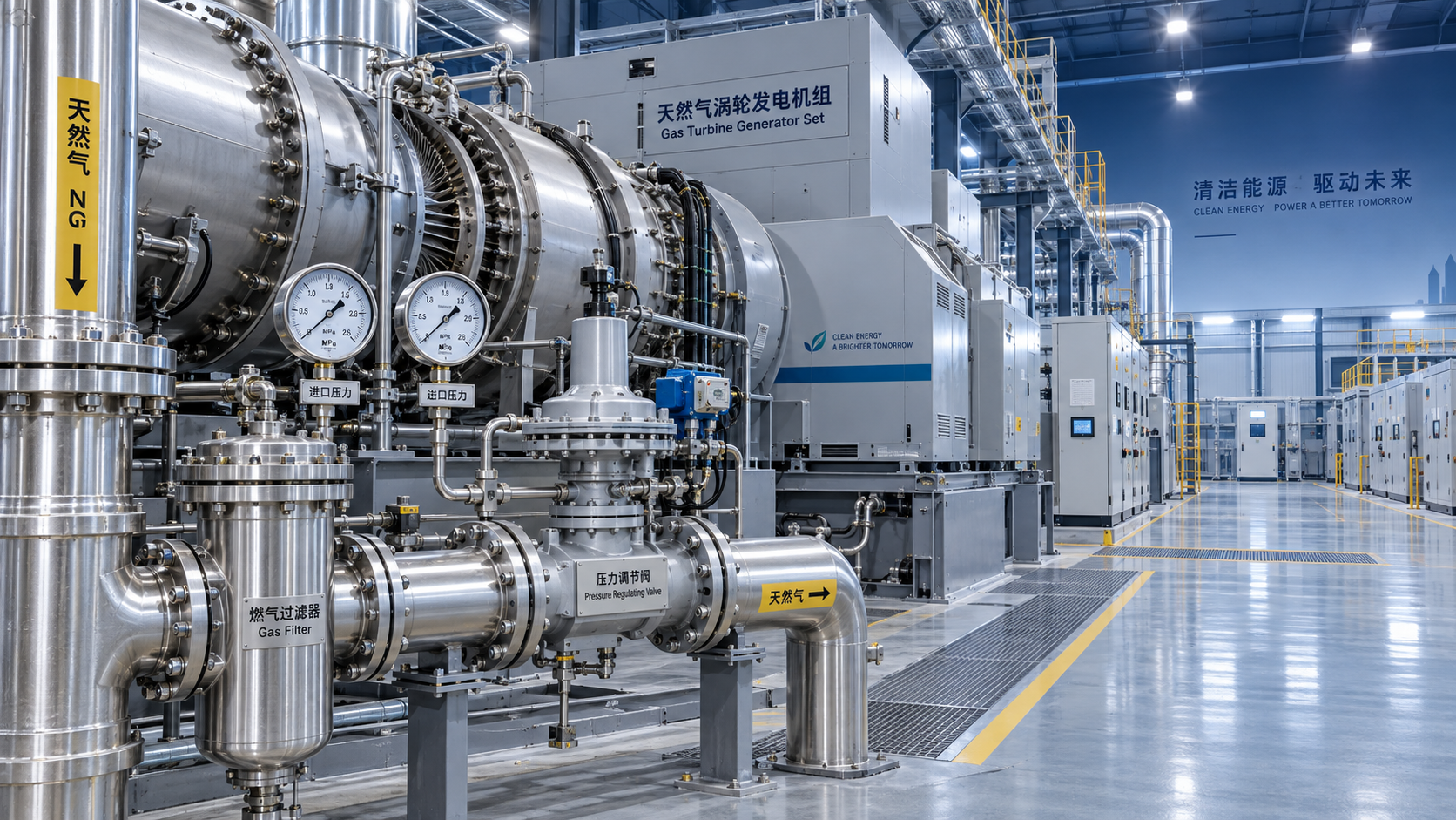How fuel pressure swings affect natural gas turbine generator output