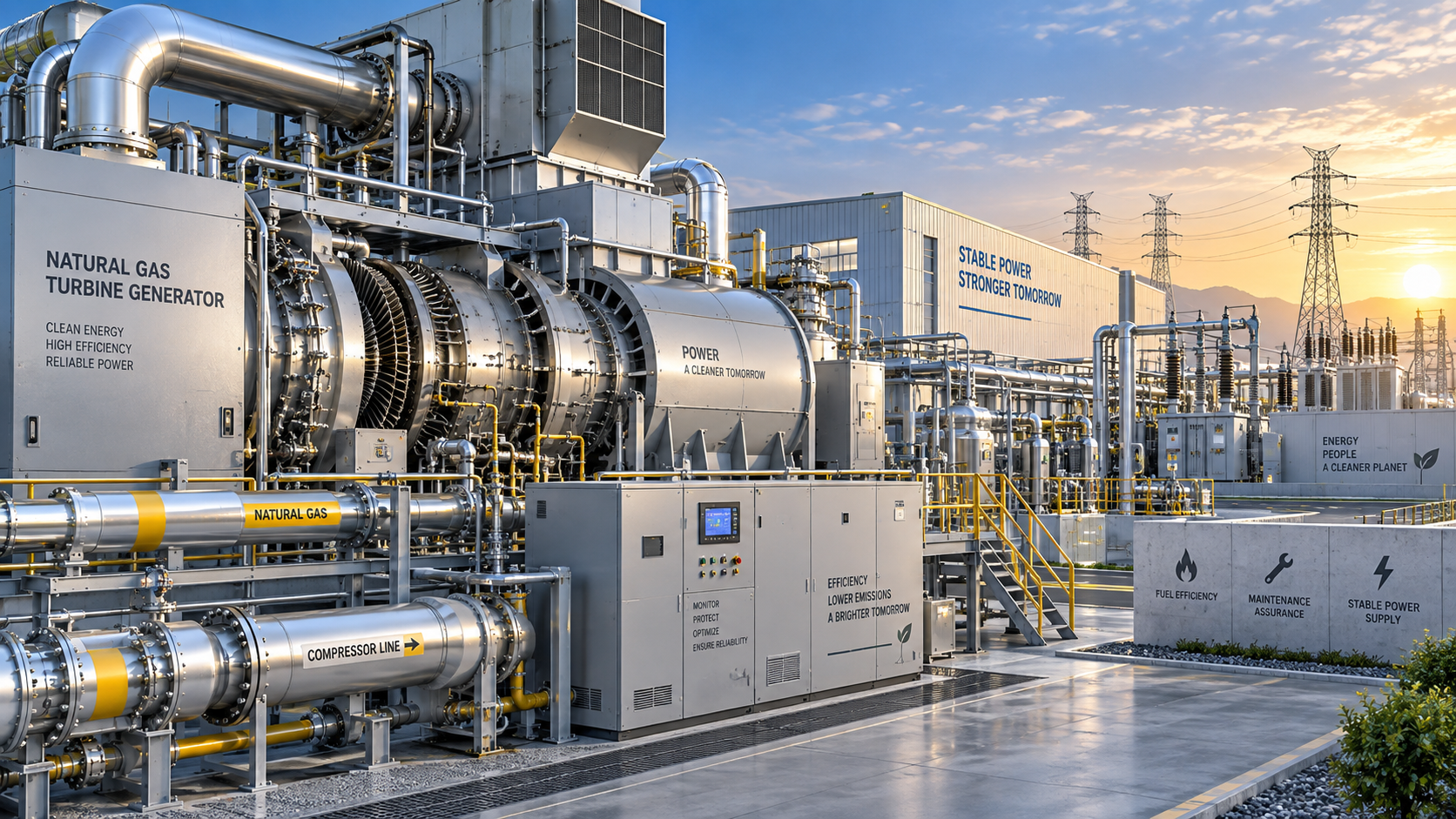 What drives the lifecycle cost of a natural gas turbine generator
