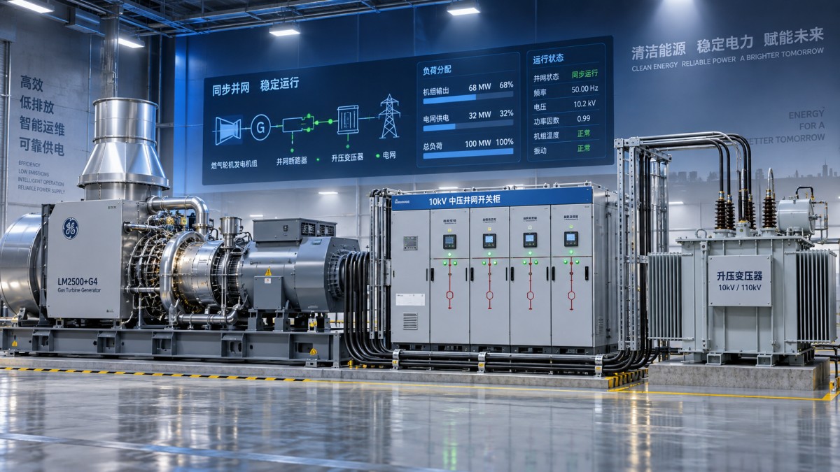 Can a small gas turbine generator run in parallel with the grid Can a small gas turbine generator run in parallel with the grid