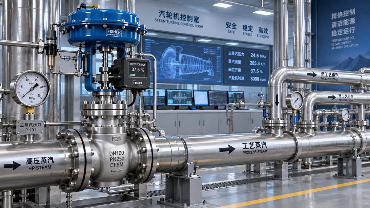 How extraction steam turbine control valves affect operating stability كيف تؤثر صمامات التحكم في توربينات البخار ذات الاستخراج على استقرار التشغيل