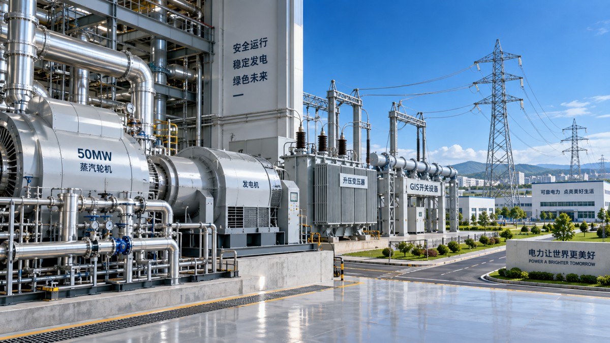 How grid connection requirements shape a 50 MW steam turbine project How grid connection requirements shape a 50 MW steam turbine project