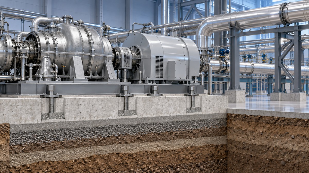 What foundation conditions are needed for a 50 MW steam turbine What foundation conditions are needed for a 50 MW steam turbine