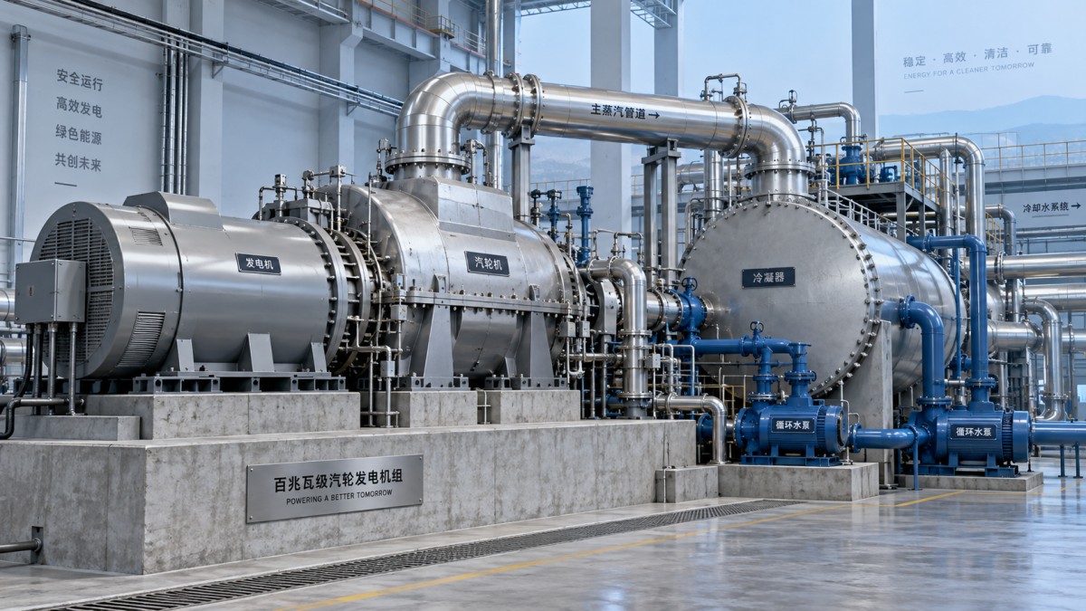What drives the installed cost of a 100 MW steam turbine?