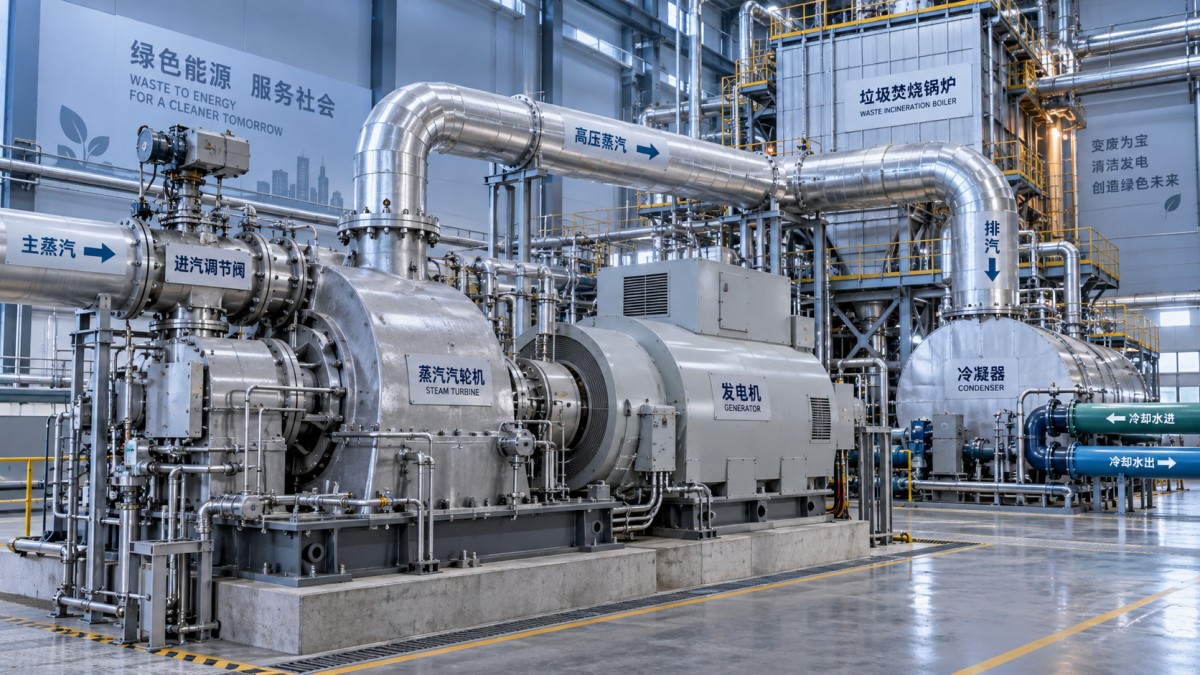 How boiler steam conditions determine the right WTE turbine size How boiler steam conditions determine the right WTE turbine size