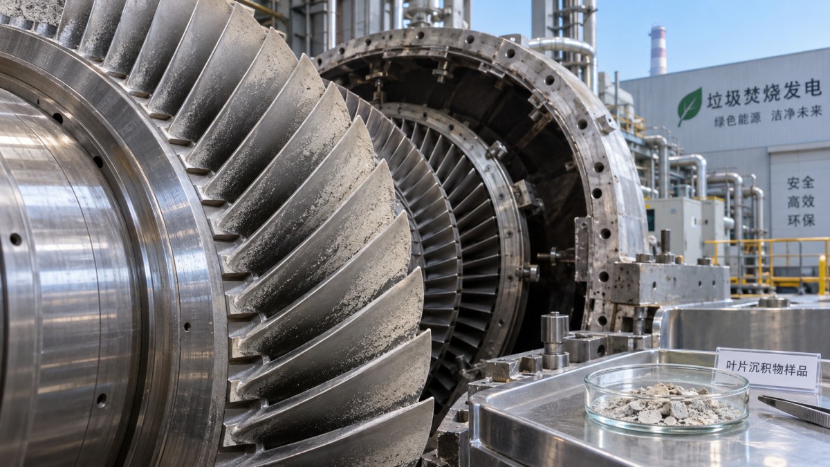 What causes blade deposits in a WTE turbine? What causes blade deposits in a WTE turbine?