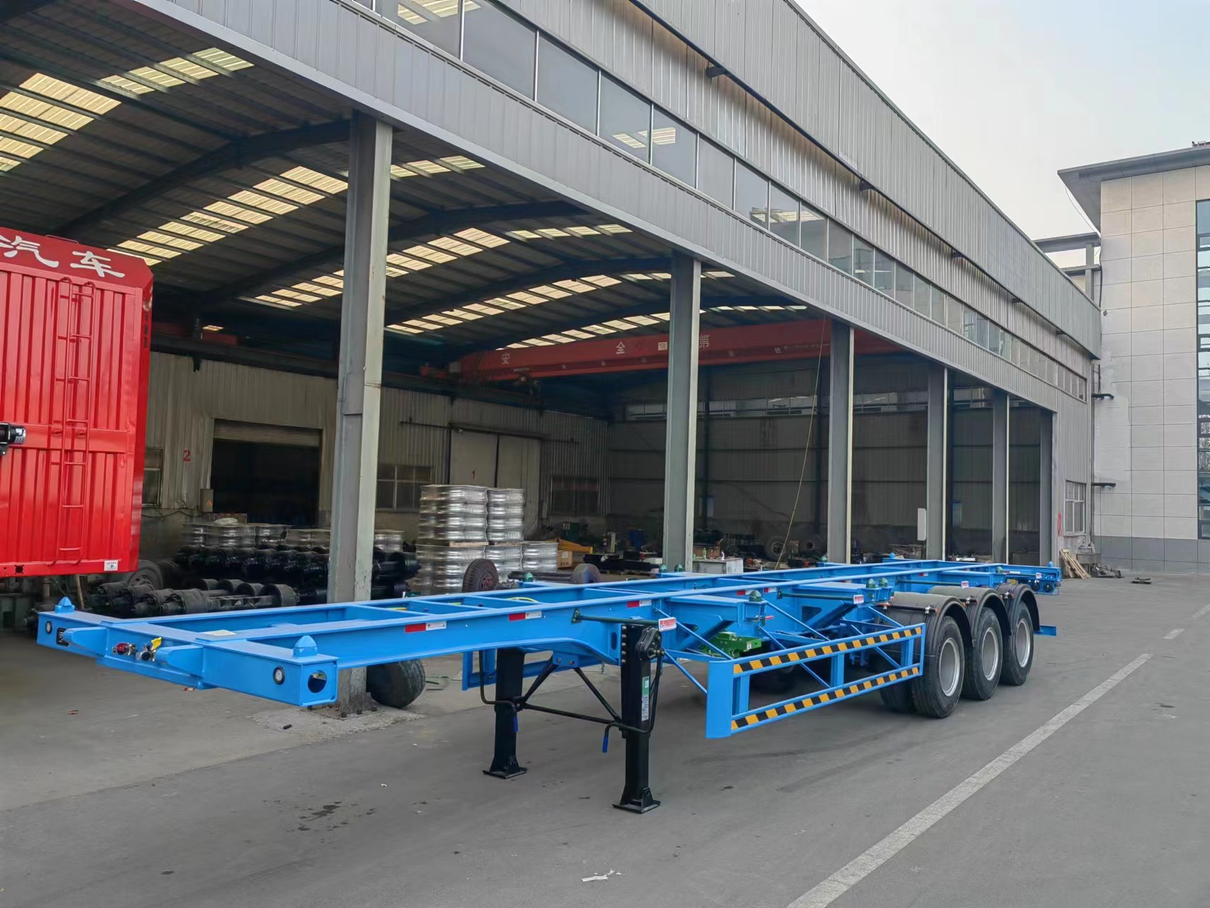 3-axle 40ft Skeleton Semi-Trailer 3-axle 40ft Skeleton Semi-Trailer