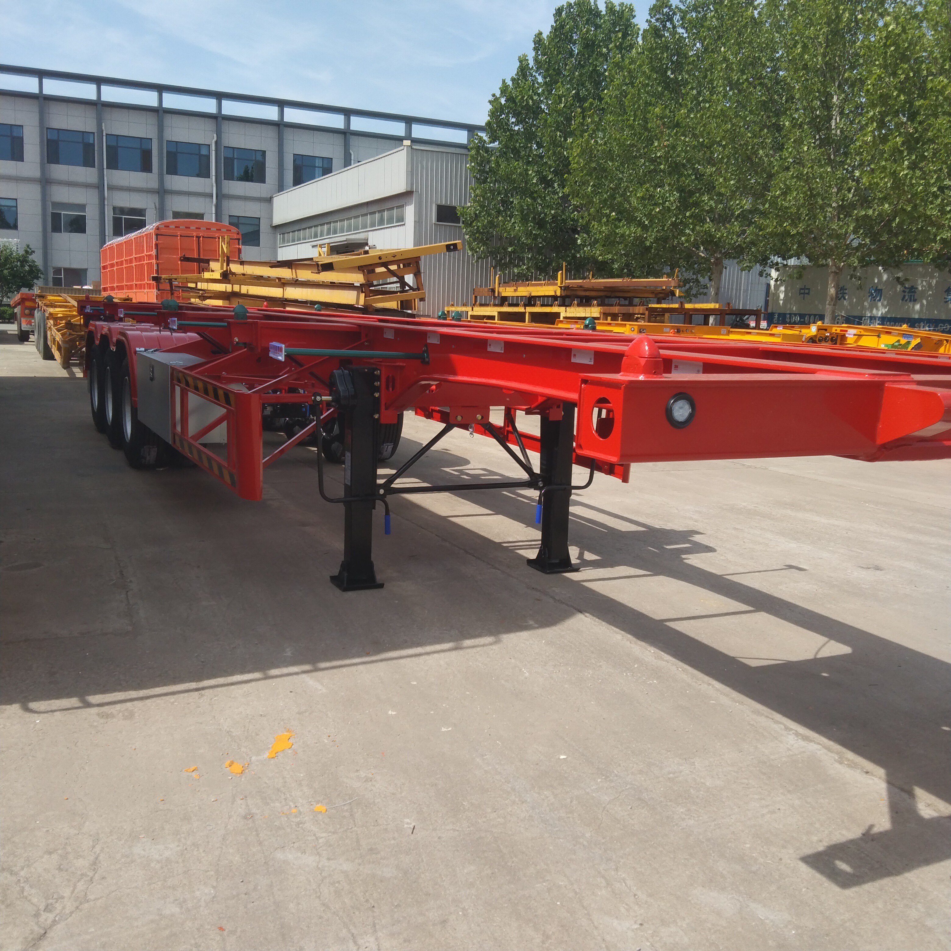 3-axle 40ft Skeleton Semi-Trailer 3-axle 40ft Skeleton Semi-Trailer