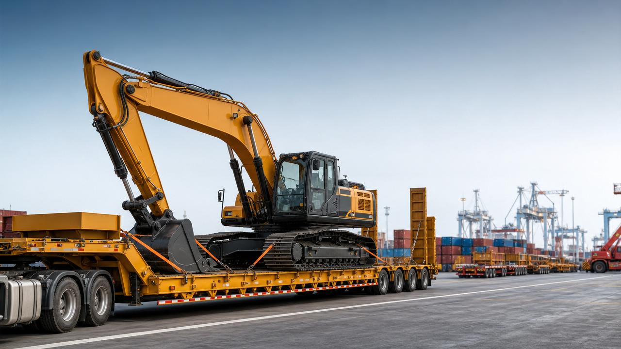 When a Low Plate Trailer Is the Better Choice for Tall Equipment Moves When a Low Plate Trailer Is the Better Choice for Tall Equipment Moves