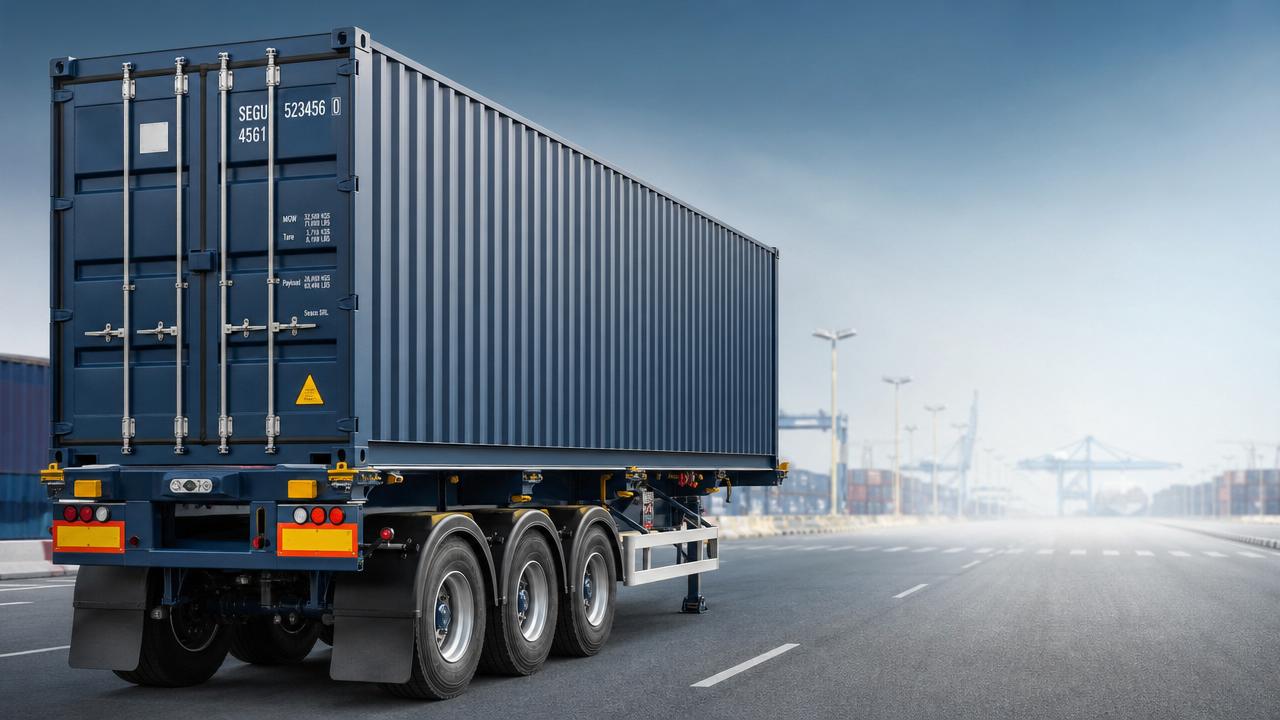 Skeleton Container Semi-Trailer Load Safety Checks