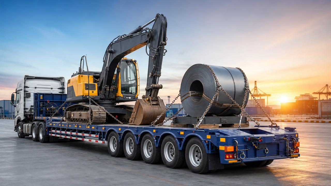 Flatbed Semi-Trailer Selection for Heavy Loads