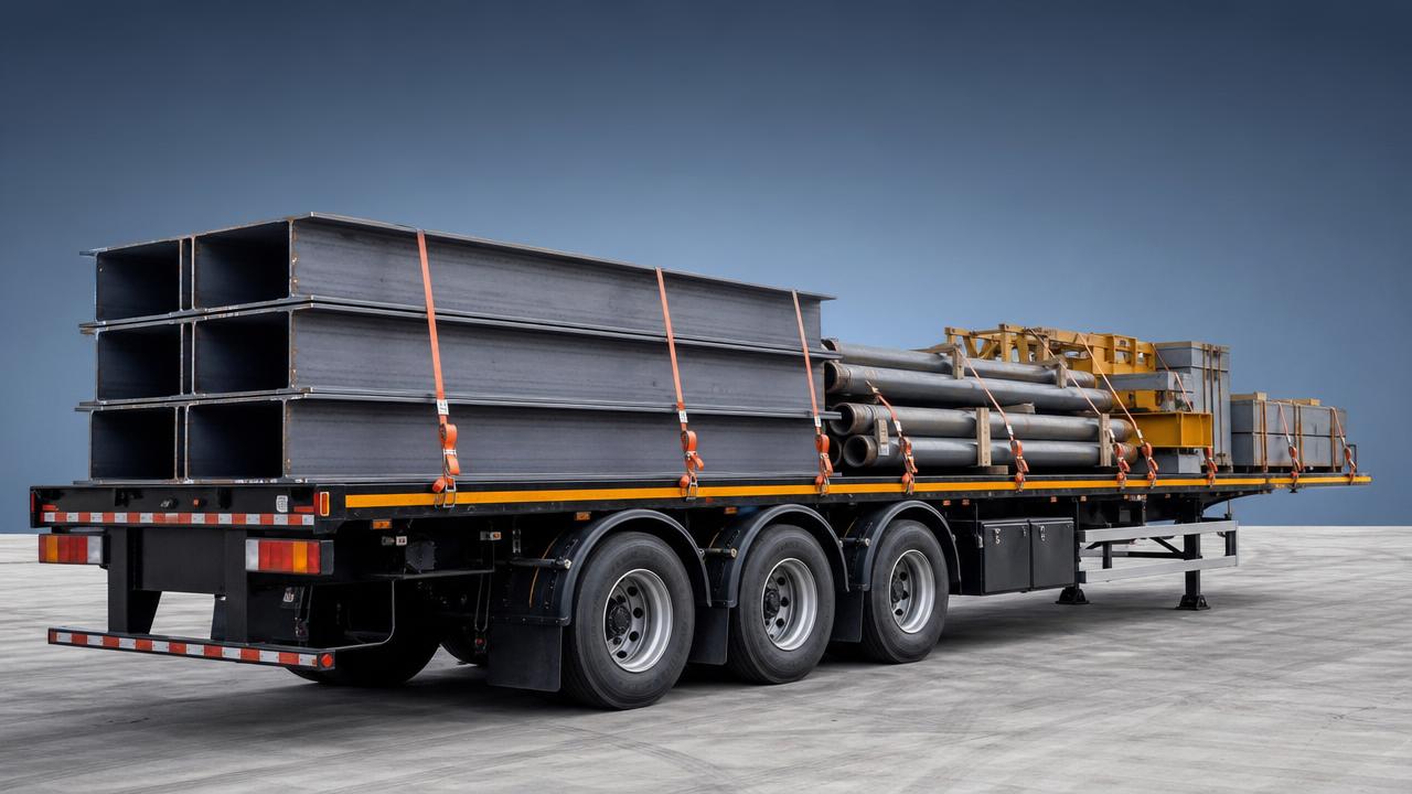 Flatbed Semi-Trailer Load Limits, Deck Size, and Cargo Match Guide