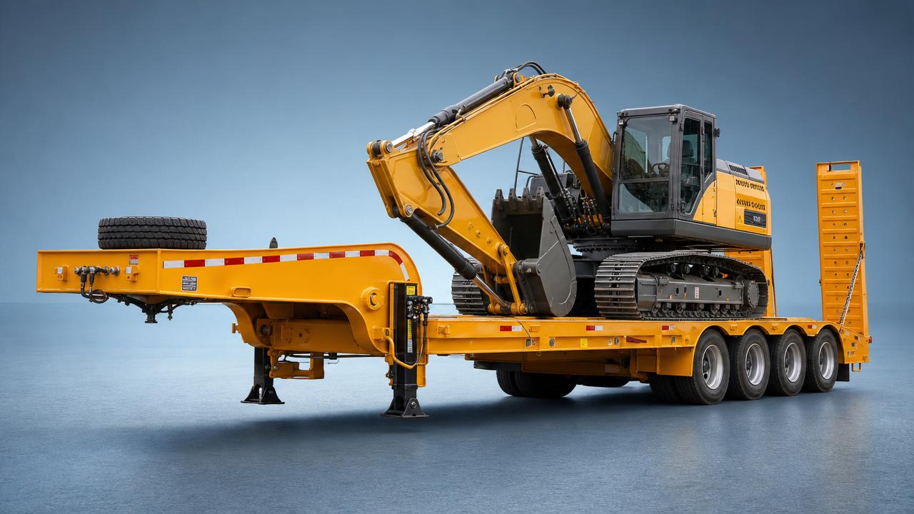 Flatbed Semi-Trailer Load Capacity Guide for Heavy Equipment Transport