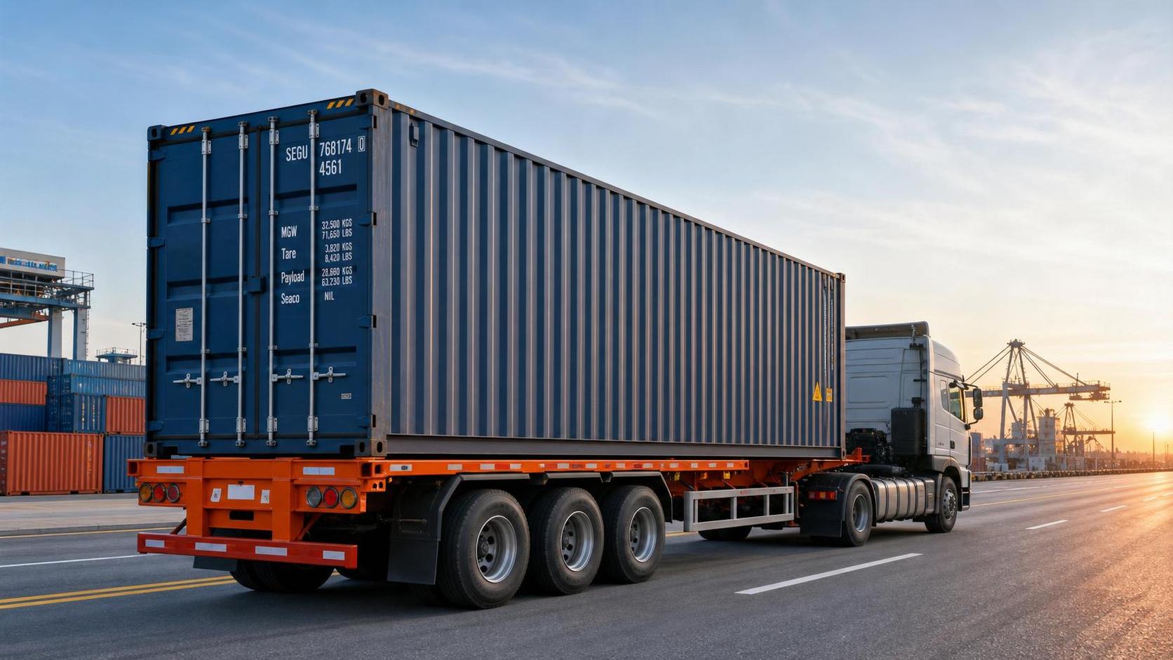 How to Choose a Skeleton Container Semi-Trailer for Port and Inland Haulage