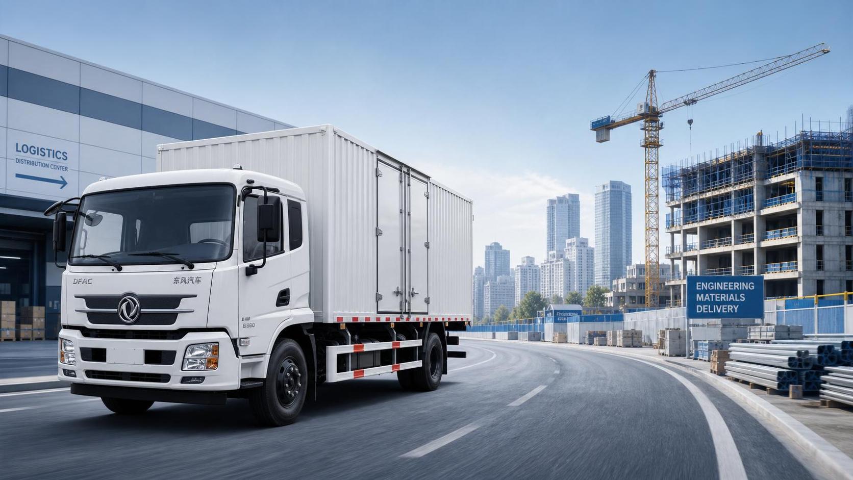How to Choose a 4x2 Cargo Truck for Urban Delivery Routes