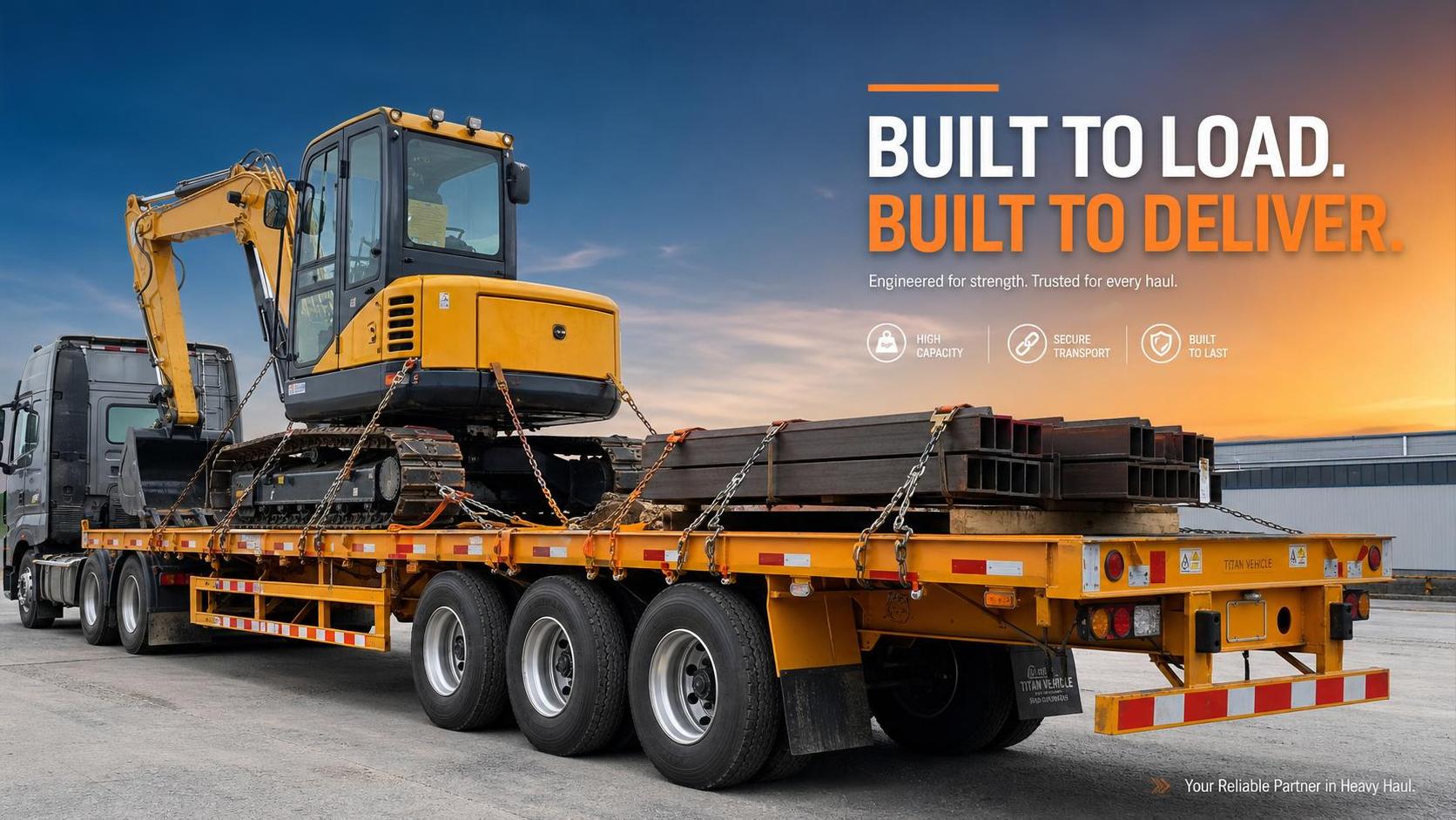 Flatbed Semi-Trailer Load Limits and Tie-Down Basics for Safer Transport Flatbed Semi-Trailer Load Limits and Tie-Down Basics for Safer Transport